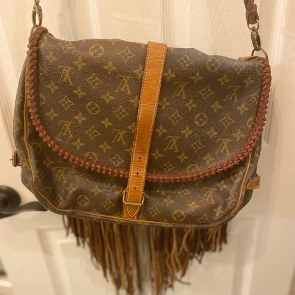 Upcycled Vintage Boho Bag - Picture 11 of 12